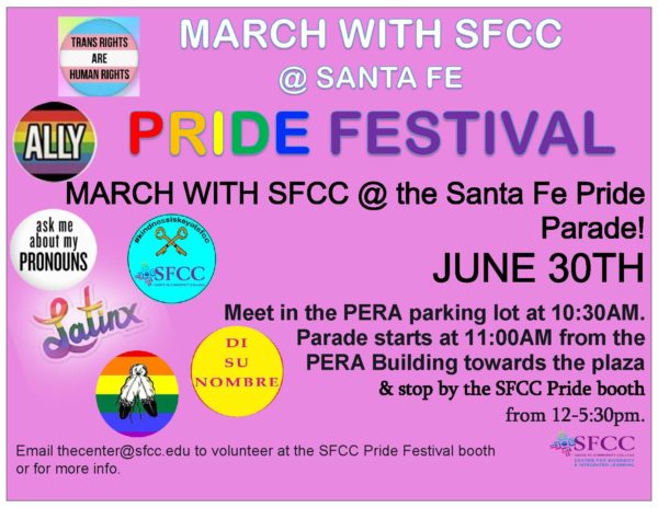 Santa Fe Gay Pride Parade with SFCC